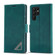 Samsung Galaxy S22 Ultra 5G Forwenw Dual-side Buckle Leather Phone Case - Dark Cyan