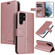 Samsung Galaxy S22 Ultra 5G GQUTROBE Right Angle Leather Phone Case - Rose Gold