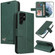 Samsung Galaxy S22 Ultra 5G GQUTROBE Right Angle Leather Phone Case - Green