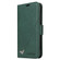 Samsung Galaxy S22 Ultra 5G GQUTROBE Right Angle Leather Phone Case - Green