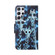 Samsung Galaxy S22 Ultra 5G Colored Drawing Leather Phone Case - Giraffes