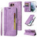 Samsung Galaxy S22 Ultra 5G BETOPNICE Dual-side Buckle Leather Phone Case - Purple