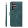 Samsung Galaxy S22 Ultra 5G BETOPNICE Dual-side Buckle Leather Phone Case - Green