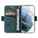 Samsung Galaxy S22 Ultra 5G BETOPNICE Dual-side Buckle Leather Phone Case - Green