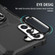Samsung Galaxy S22 Ultra 5G Ring Holder Armor Hybrid Phone Case - Black