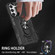 Samsung Galaxy S22 Ultra 5G Ring Holder Armor Hybrid Phone Case - Black