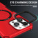 Samsung Galaxy S22 Ultra 5G MagSafe Shockproof Armor Phone Case - Red Samsung Galaxy S22 Ultra 5G MagSafe Shockproof Armor Phone Case - Red