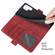 Samsung Galaxy S22 Ultra 5G Dual-side Magnetic Buckle Horizontal Flip Leather Case with Holder & Card Slots & Wallet - Red