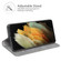 Samsung Galaxy S22 Ultra 5G Retro-skin Business Magnetic Suction Leather Case with Holder & Card Slots & Wallet - Grey