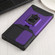 Samsung Galaxy S22 Ultra 5G Sliding Camera Cover Design PC + TPU Shockproof Phone Case with Ring Holder & Card Slot - Purple