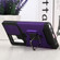 Samsung Galaxy S22 Ultra 5G Sliding Camera Cover Design PC + TPU Shockproof Phone Case with Ring Holder & Card Slot - Purple