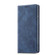 Samsung Galaxy S22 Ultra LC.IMEEKE Soft PU + TPU Magnetic Skin-friendly Feeling Leather Phone Case - Blue
