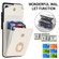 Samsung Galaxy S22 Ultra 5G Anti-theft RFID Card Slot Phone Case - Beige