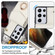 Samsung Galaxy S22 Ultra 5G Anti-theft RFID Card Slot Phone Case - Beige