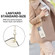 Samsung Galaxy S22 Ultra 5G Anti-theft RFID Card Slot Phone Case - Beige