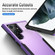 Samsung Galaxy S22 Ultra 5G Pioneer Armor Heavy Duty PC + TPU Phone Case - Purple Black