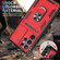 Samsung Galaxy S22 Ultra 5G Sliding Camera Cover TPU + PC Phone Case - Red+Black