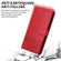 Samsung Galaxy S22 Ultra 5G GQUTROBE Skin Feel Magnetic Leather Phone Case - Red