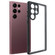 Samsung Galaxy S22 Ultra 5G Frosted TPU + Transparent PC Phone Case - Black