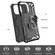Samsung Galaxy S22 Ultra 5G Warship Armor 2 in 1 Shockproof Phone Case - Black