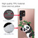 Samaung Galaxy S22 Ultra 5G Painted Pattern High Transparent TPU Phone Case - Panda Climbing Bamboo