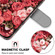 Samsung Galaxy S22 Ultra 5G Coloured Drawing Cross Texture Horizontal Flip Leather Phone Case with Holder & Card Slots & Wallet & Lanyard - Pink Rose Garden