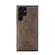 Samsung Galaxy S22 Ultra 5G DG.MING M2 Series 3-Fold Multi Card Bag Back Cover Phone Case - Coffee
