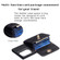 Samsung Galaxy S22 Ultra 5G Horizontal Metal Buckle Wallet Rhombic Leather Phone Case - Black