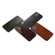 Samsung Galaxy S22 Ultra 5G Genuine Leather Double Color Crazy Horse Phone Case - Brown