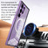 Samsung Galaxy S22 Ultra 5G MagSafe HD Spring Buckle Metal Phone Case - Sierra Blue