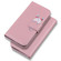 Samsung Galaxy S22 Ultra 5G Cartoon Buckle Horizontal Flip Leather Phone Case - Pink