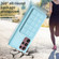 Samsung Galaxy S22 Ultra 5G Grid Card Slot Holder Phone Case - Blue