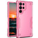 Samsung Galaxy S22 Ultra 5G Non-slip Armor Phone Case - Pink