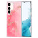 Samsung Galaxy S22 5G Coloured Glaze Marble Phone Case - Pink Gold