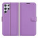 Samsung Galaxy S22 Ultra 5G Litchi Texture Horizontal Flip Protective Case with Holder & Card Slots & Wallet - Purple