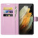 Samsung Galaxy S22 Ultra 5G Litchi Texture Horizontal Flip Protective Case with Holder & Card Slots & Wallet - Pink