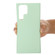 Samsung Galaxy S22 Ultra 5G Pure Color Liquid Silicone Shockproof Full Coverage Phone Case - Green