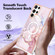 Samsung Galaxy S22 Ultra 5G Marble Pattern Dual-side IMD Magsafe TPU Phone Case - Rose Gold 005