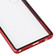 Samsung Galaxy S22 Ultra 5G HD Magnetic Metal Tempered Glass Phone Case - Red