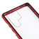 Samsung Galaxy S22 Ultra 5G HD Magnetic Metal Tempered Glass Phone Case - Red