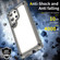 Samsung Galaxy S22 Ultra 5G Skin Feel TPU + PC Phone Case - Transparent Black