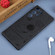 Samsung Galaxy S22 Ultra 5G Astronaut Pattern Silicone Straight Edge Phone Case - Flying Astronaut-Black
