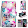 Samsung Galaxy S22 Ultra 5G Coloured Drawing Cross Texture Horizontal Flip PU Phone Leather Case with Holder & Card Slots & Wallet & Lanyard - Colorful Layer - Gradient Colorful Flower Samsung Galaxy S22 Ultra 5G Coloured Drawing Cross Texture Horizontal Flip PU Phone Leather Case with Holder & Card Slots & Wallet & Lanyard - Colorful Layer - Gradient Colorful Flower