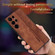 Samsung Galaxy S22 Ultra 5G AZNS 3D Embossed Skin Feel Phone Case - Brown Samsung Galaxy S22 Ultra 5G AZNS 3D Embossed Skin Feel Phone Case - Brown