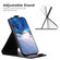 Samsung Galaxy S22 Ultra 5G Diamond Lattice Vertical Flip Leather Phone Case - Black