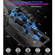 Samsung Galaxy S22 Ultra 5G Camouflage Armor Shockproof TPU + PC Magnetic Protective Phone Case with Holder - Dark Blue