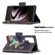 Samsung Galaxy S22 Ultra 5G Colored Drawing Pattern Zipper Horizontal Flip Phone Leather Case with Holder & Card Slots & Wallet - Big Butterfly