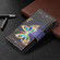 Samsung Galaxy S22 Ultra 5G Colored Drawing Pattern Zipper Horizontal Flip Phone Leather Case with Holder & Card Slots & Wallet - Big Butterfly