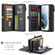 Samsung Galaxy S22 Ultra 5G CaseMe 018 Detachable Multi-functional Leather Phone Case - Black