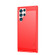 Samsung Galaxy S22 Ultra 5G MOFI Gentleness Series Brushed Texture Carbon Fiber Soft TPU Case - Red